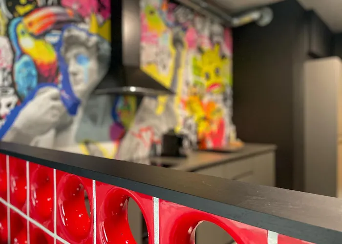 דירה Designerskie Friends Paris Banksy Popart Urbangarage Modernbarok