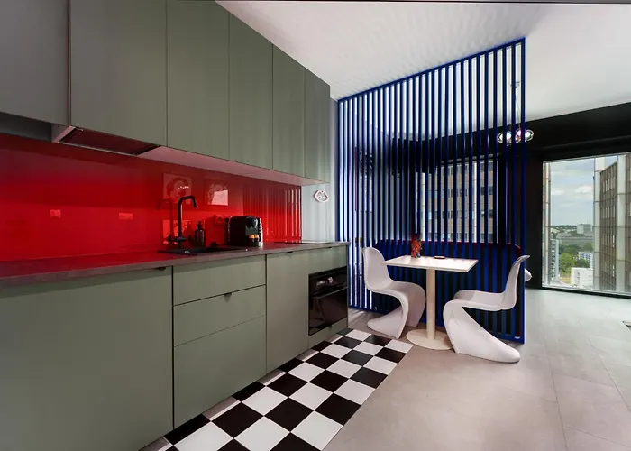 דירה Sky Zabrska15 21st Floor Or 10th Floor Parking Self Check-in