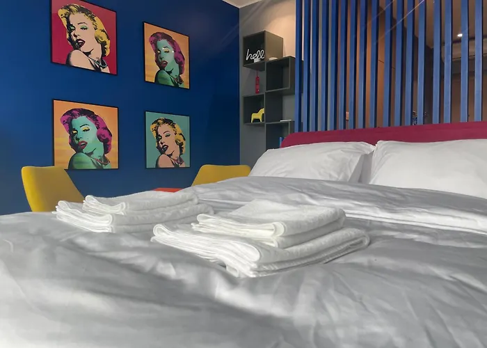 Sky Zabrska15 21st Floor Or 10th Floor Parking Self Check-in Apartament *