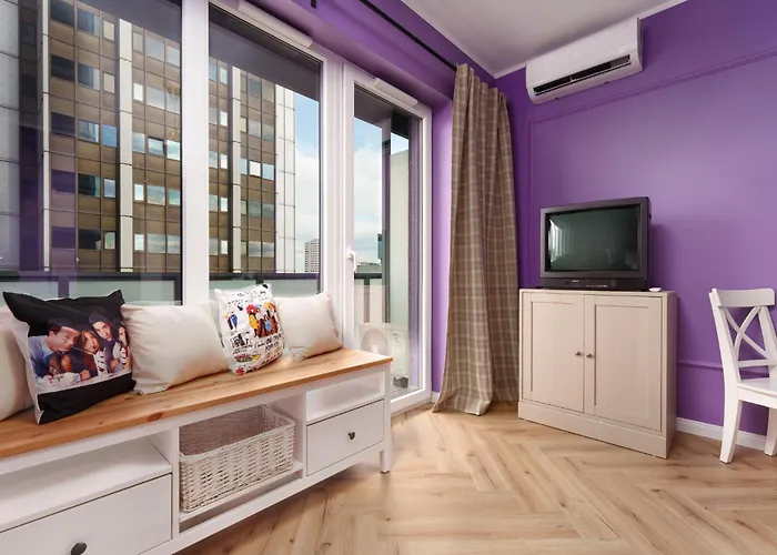 Apartament Sky Zabrska15 21st Floor Or 10th Floor Parking Self Check-in