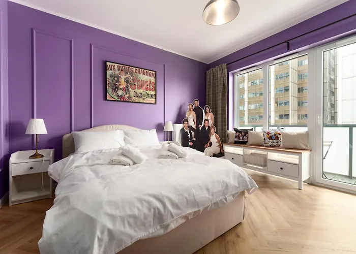 Sky Zabrska15 21st Floor Or 10th Floor Parking Self Check-in Apartament *